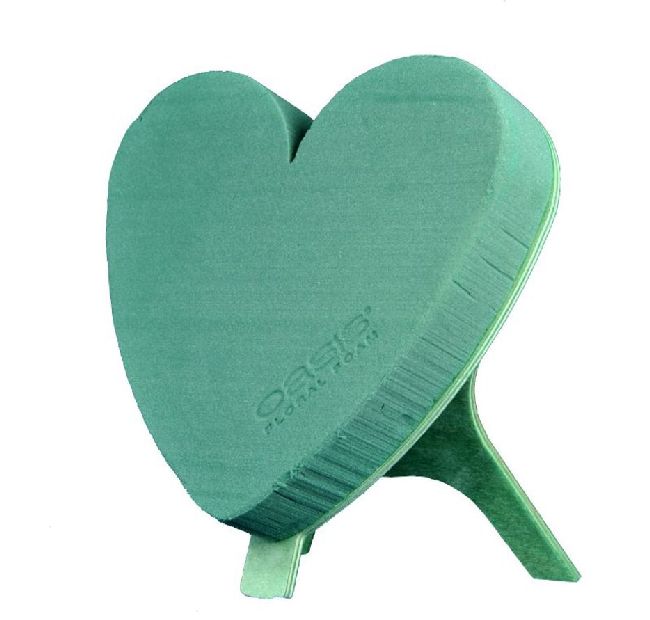Oasis® Bioline® GRÜN 11-07457 Herz Sissy 23x21x6cm