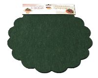 Blumella Topfmansch.Abreißbloc DUNKELGRÜN-Fleece+Folie 44cm 25St.Block 100% nassfest